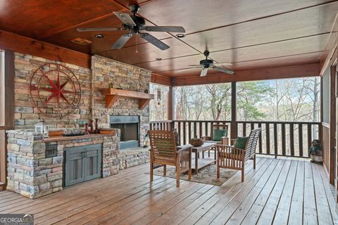 A home in Ellijay