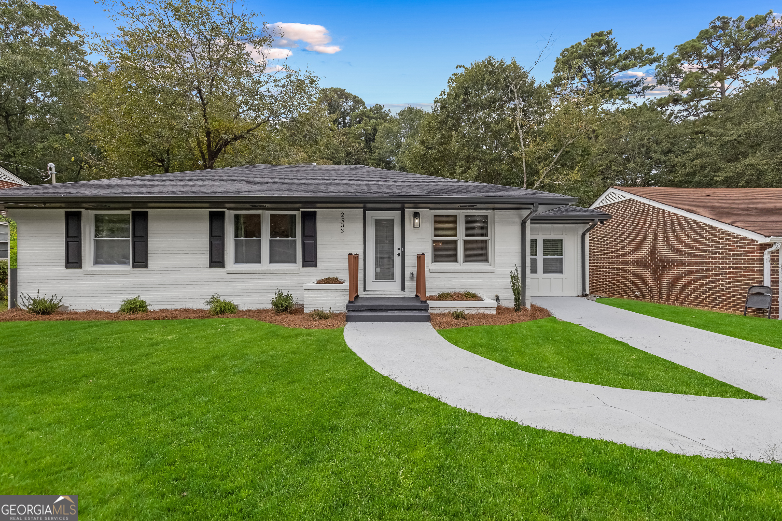 This beautifully renovated 4-bedroom, 3-bathroom ranch in Southwest Atlanta offers modern upgrades with timeless charm. Step inside to an open-concept layout featuring LVP floors throughout and a spacious kitchen with stainless steel appliances, quartz countertops, and a view to the family room and open concept -perfect for entertaining. With 2 master bedrooms suites is a true retreat, an oversized shower and coved porch overlooking the backyard. The backyard provides a great space for outdoor enjoyment. With no HOA, this home has been updated with upgrades including a brand-new HVAC system and water heater, plumbing, electrical ensuring comfort and efficiency, new windows, doors, flooring, paint, appliances, light fixtures, and fresh landscaping. Just move in and add your furniture! Conveniently located close to shopping, parks, schools, and downtown East Point, this home offers easy access to everything Southwest Atlanta has to offer.