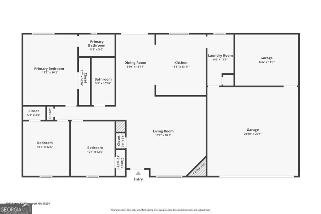 Photo of 4060 Faron Court, Ellenwood, GA 30294 (MLS # 10689655)