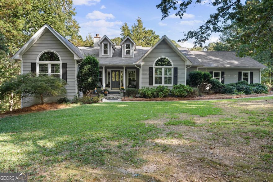 Escape to your own private retreat with this beautifully maintained ranch-style home on 11+ wooded acres complete with a meandering creek and peaceful natural surroundings. Offering 5 spacious bedrooms and 4 full baths, this home provides both comfort and versatility for family living, guests, or multi-generational needs.   The main level features an inviting open layout, warm natural light from the newer windows which have been replaced, and thoughtful updates throughout that reflect pride of ownership. The finished basement adds valuable living space - perfect for entertaining, a recreation room, home office, or guest suite plus the unfinished storage space that you need. Set well off the road, this property offers exceptional privacy while still being convenient to town. The wooded acreage provides endless opportunities for exploring, gardening, or simply enjoying the sights and sounds of nature.   Move-in ready and meticulously cared for, this home blends the best of country living with modern comfort - a true haven with room to roam and space to breathe.