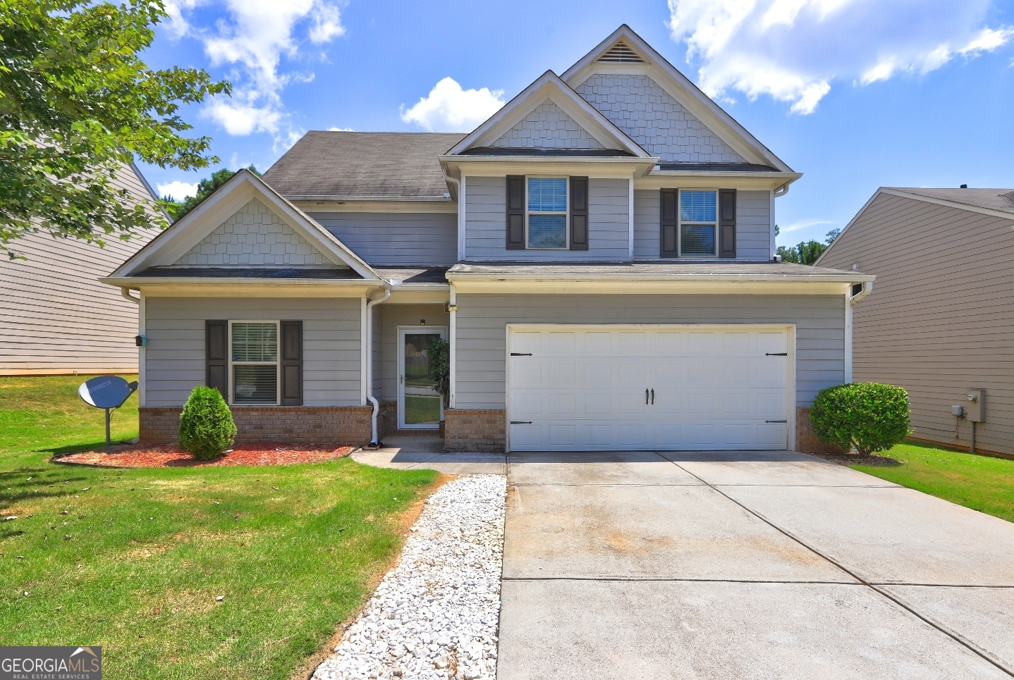 SELLER WILL CONTRIBUTE $10,000 TOWARDS CONCESSIONS with FULL PRICE OFFER! Charming Traditional Home in Quaint Fairburn Community! Located in a quiet and welcoming Fairburn neighborhood, this beautifully maintained 4-bedroom, 2.5-bathroom home offers 2,180 square feet of comfortable living space. The open-concept layout features a separate dining room, family room, and a kitchen with a clear view of the spacious great room-perfect for both everyday living and entertaining. Upstairs, the expansive primary suite is a true retreat, complete with two walk-in closets and a luxurious bathroom designed for relaxation and "me" time. Modern light fixtures add a contemporary touch throughout, while the fenced backyard provides privacy and space for outdoor enjoyment. This traditional-style home blends comfort, style, and functionality-ideal for those seeking a peaceful setting without sacrificing convenience. Schedule your showing today!