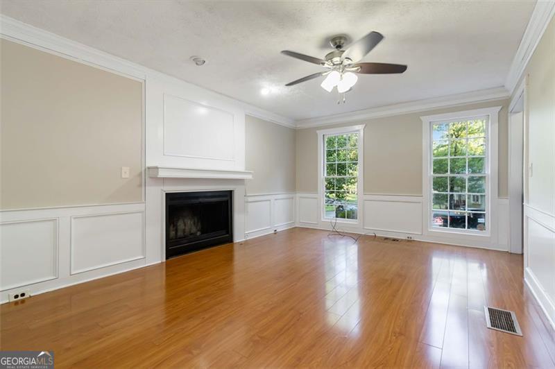 New paint and flooring. Great location right off of Pleasanthill Road and Burns rd. 5 minutes from I-85. 4 bedroom and 3 bath. Dining room and 2 large living room. Home comes with washer and dryer and fridge. Fenced in backyard. SO MANY FRUIT TREES on the property. No need to go to the grocery store.
