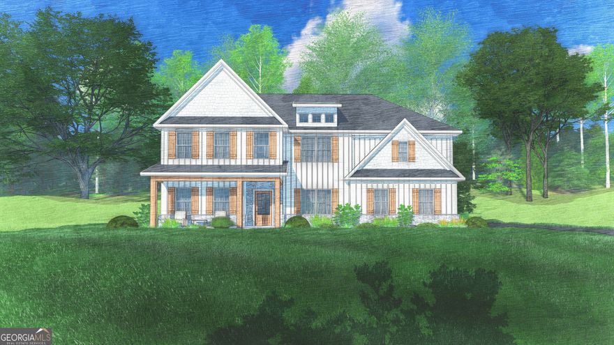 Knob Hill is a premier Hughston Homes community known for its luxury features, charm, and thoughtful designs! Welcome to our Magnolia B Floorplan. Absolute Favorite Floorplan w/3669 Sq. Ft. of Elegant Living Space.  Already included Luxury Options such as Wrap-around front Porch, brick Wrapped Columns, Gameday Patio with an Outdoor Fireplace, Gourmet Kitchen, Luxury Vinyl Plank Flooring, and our Luxury Trim & Plumbing Package are sure to impress. ***Elevate your lifestyle with Included Home Automation** The Magnolia B plan is Absolutely Stunning & Full of Captivating Details! Step into the Well-Lit Foyer and Feel Right at Home! Dining Room Boasting Tons of Detailed Finishing. Open Concept with Spacious Great Room featuring a Wood Burning Fireplace. Gourmet Kitchen with Gas Cooktop, single Wall Microwave/Oven Combo, Stainless Venthood & Luxury Dishwasher. Stylish Cabinetry, Quartz Countertops, Tiled Herringbone Backsplash, The Large Kitchen Island is open to the Breakfast Area & Walk-in Pantry for Additional Storage. 5th Bedroom on Main Level with attached Full Bath is perfect for a Guest Suite. Owner's Entry Boasts our Signature Drop Zone, ideal for a Catch-All. Upstairs, you will find an Expansive Owner's Suite featuring Tons of Natural Lighting. Owner's Bath w/ Tiled Shower, Garden Tub, Extra Vanity Space & Huge Walk-in Closet. The Versatile Media Room creates a 2nd Living Space. Additional Bedrooms are Spacious with Ample Closets. 2 Full Baths are located Upstairs. Luxury Vinyl Plank Flooring throughout Main Living Areas, Upgraded Trim & Gourmet Kitchen give this home a High-End Feel. 3 Car Side Entry Garage, our Signature Gameday Patio with Fireplace creates an Outdoor Oasis. A Must See! Elevate your lifestyle with Home Automation, Keyless Entry, Video Doorbell, Automated Front Porch Light, and more!