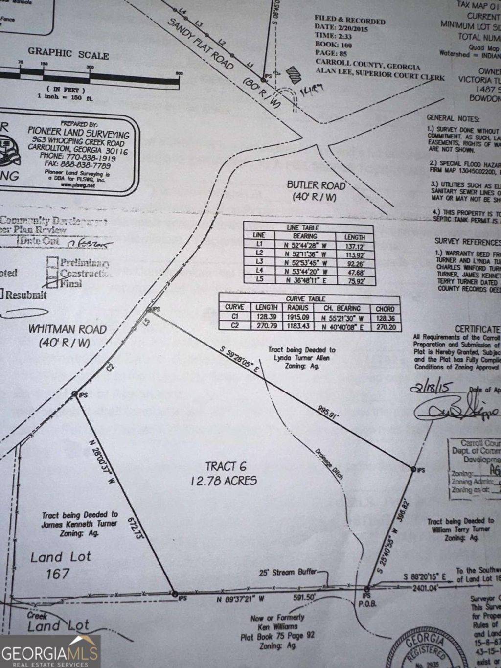 Photo of 0 Whitman Road, Bowdon, GA 30108 (MLS # 10735227)