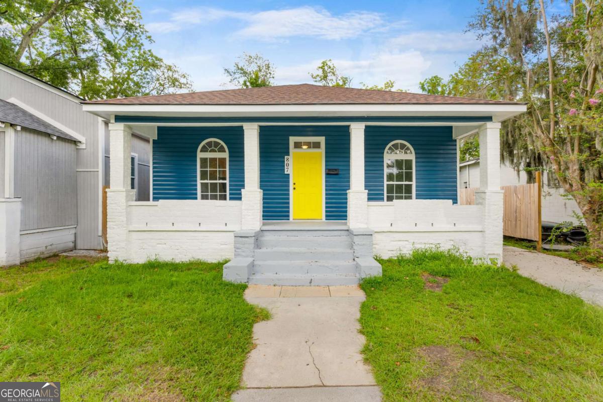 Explore this refreshed bungalow in the heart of Savannah, blending vibrant charm with modern updates. Stroll inside to an open-concept living space, where soft natural light flows through seamlessly. The home offers fresh paint inside and out, upgrades such as new cabinets, new stainless steel appliances, new flooring, new lighting, new HVAC, newer roof - the list goes on. Enjoy the back yard and all it has to offer. This property is conveniently located minutes from downtown and just a hop and a skip away from I-16. Whether your are an investor or first-time home buyer this one just might be for you. Dont miss your chance to see it today!