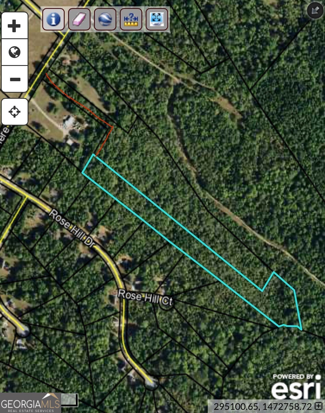 This beautiful 9.53-acre wooded property offers the perfect blend of seclusion and natural beauty, ideal for a private retreat or future homesite. Towering trees provide a peaceful, shaded canopy throughout, while a serene creek winds its way across the back side of the property, adding both charm and potential for a water feature. A cut-in road bed is already in place, making access easy and setting the stage for further development. Whether you're looking to build, camp, or simply enjoy the quiet of nature, this property delivers a unique opportunity to create your own getaway. In the first picture the red line depicts a 20ft wide easement back to the property.