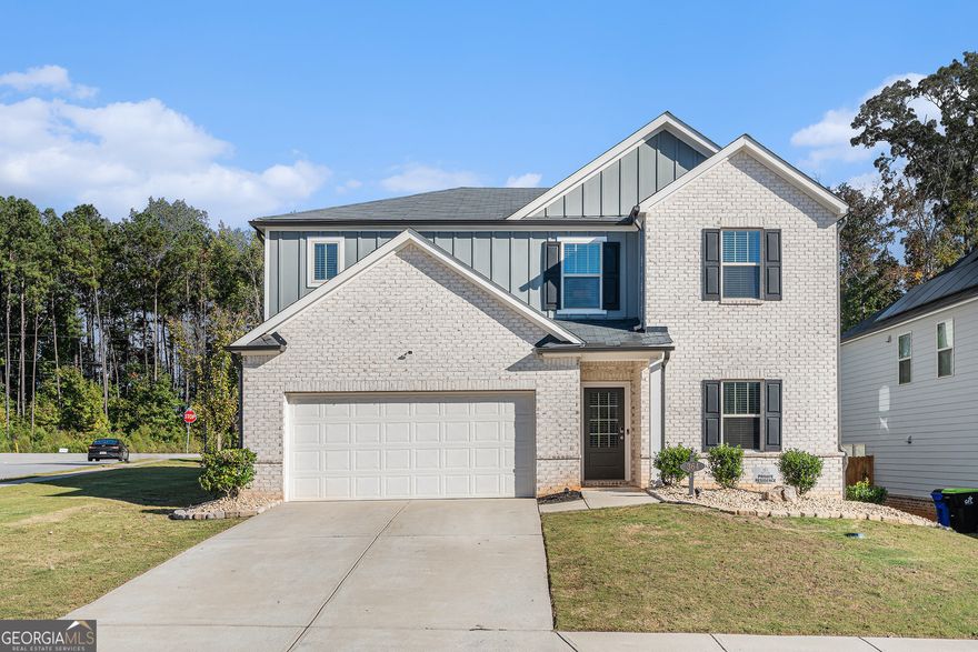 Beautiful Home in a Great Subdivision with Tons of Upgrades Built 2021!  This stunning home features a spacious open floor plan with a large family room and a cozy electric fireplace-perfect for entertaining or relaxing. The eat-in kitchen boasts granite countertops, a large island, and stainless steel appliances, making it a chef's dream. There's also a separate formal dining room for special gatherings.  Enjoy the privacy of a fully enclosed backyard with a covered porch-ideal for outdoor dining or relaxing evenings.  Upstairs, you'll find a generous open loft space perfect for family movie nights, a play area, or a home office. The home is equipped with a tankless water heater for energy efficiency and continuous hot water.  Additional features include:  2-car garage  Sidewalk and streetlight community  Conveniently located near shopping, restaurants, and major freeways  Don't miss this move-in-ready gem in a sought-after neighborhood!