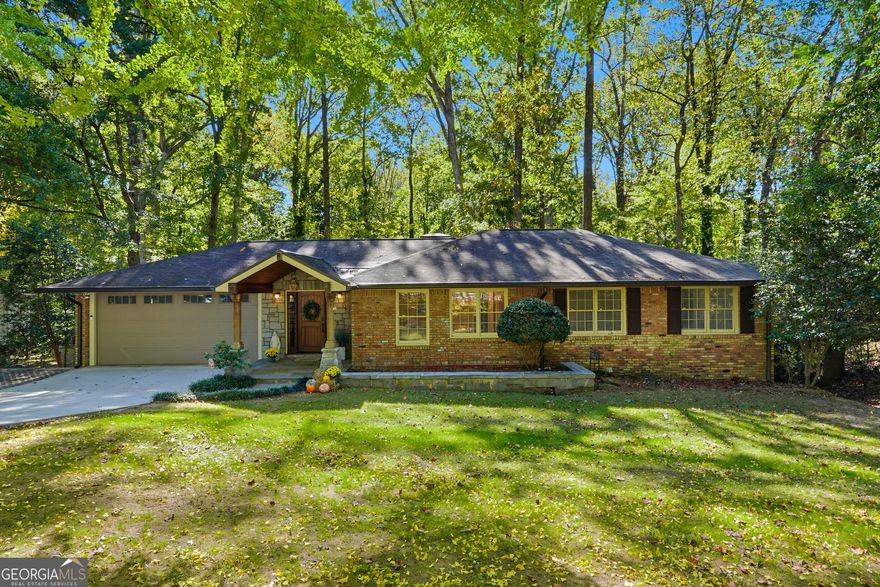 Move-in ready brick ranch with full finished basement - check!  Craftsman-inspired gabled front porch with metal roof, 6x6 timbers on natural stone pedestals and stone planter box - check!  Updated kitchen and baths with MCM finishes, beloved Evansdale/Lakeside school district and unbeatable location with great shopping/restaurants in any direction - check, check and check!  3 bedrms, 2 baths on main and 2/1 on the terrace level for a total 5 bedrms, 3 full baths!  Refinished hardwood floors, updated kitchen with custom cabinetry including soft-close and pull-out drawers, spacious pantry, granite c-tops and under cabinet lighting.  Decorative masonry fireplace in family room and designer light fixtures with textured shades creating a space of warmth and relaxation!  Custom built-in shelving in the living room to keep your favorite books and photo memories close at hand!  Finished terrace level with brand new carpet offers wet bar with beverage fridge, media room/office, 2 spacious bedrooms, full bath with tub/shower, large laundry room with washer/dryer, clean and dry storage space and separate exterior entry.  Enjoy the outdoors from the ceramic-tiled deck with access to the large backyard with shed for your lawn gear and hardscaped with circular pad for your fire-pit!  This home is freshly painted through-out, offers 2-car garage with MyQ door operation and Ring cameras and door bell that remain with the property.  Make your appointment today and start checking your boxes!