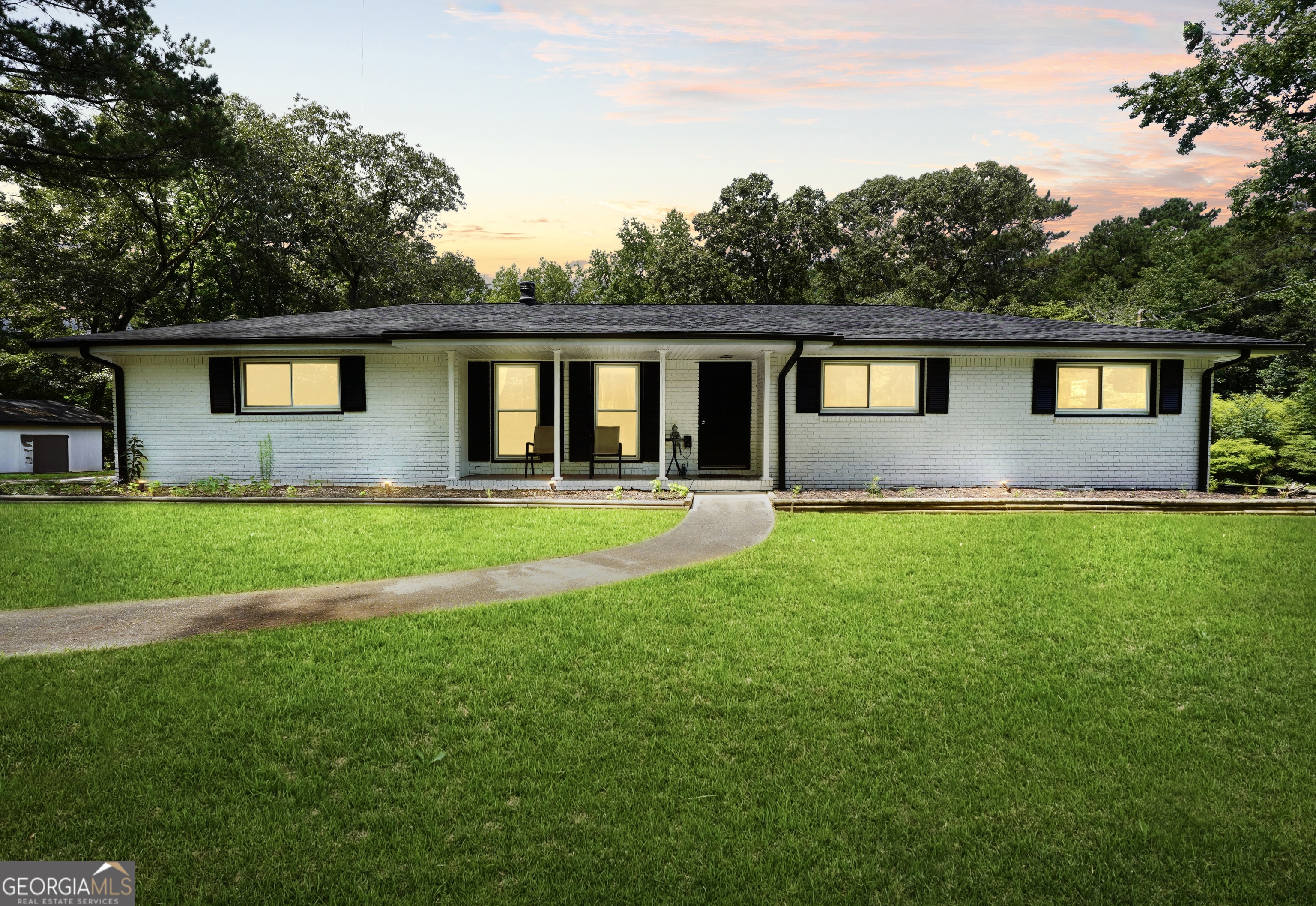 Discover this beautifully renovated all-brick 3-bedroom, 2-bath home set on 1.9 serene acres. Featuring timeless curb appeal and durable construction, this home blends classic charm with modern updates. Inside, you'll find fresh finishes, a bright and open layout, and thoughtfully renovated spaces designed for comfort and style. The primary suite offers its own private bath, while two additional bedrooms provide flexibility for family, guests, or a home office. Step outside and enjoy nearly two acres of peaceful surroundings, perfect for outdoor living, gardening, or play. An outbuilding adds extra functionality-ideal for storage, hobbies, or a workshop. With its blend of quality, updates, and space to spread out, this property is move-in ready and waiting for its next chapter.
