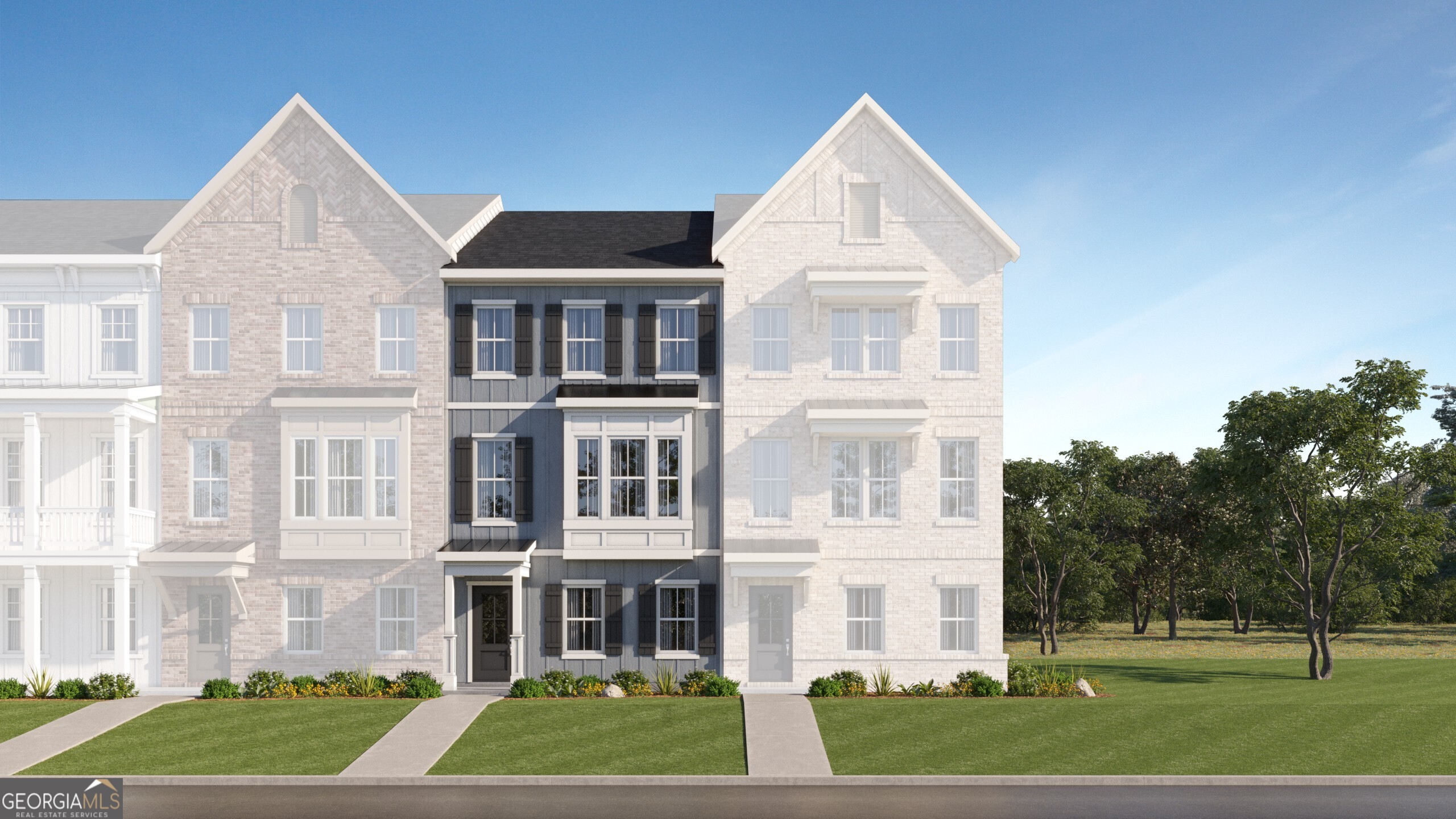 Welcome to Forrest Crossing! This new three-story townhome with a two-car garage features a smart layout that provides ample room to grow and entertain. Upon entry into the home is a versatile bedroom suite to accommodate independent living, while upstairs is the main living area. It showcases a well-equipped kitchen, dining room and a welcoming Great Room, which is elevated by a center fireplace and rear deck. Residing on the top floor are two secondary bedrooms and a tranquil owner's suite. Prices, dimensions and features may vary and are subject to change. Photos are for illustrative purposes only.
