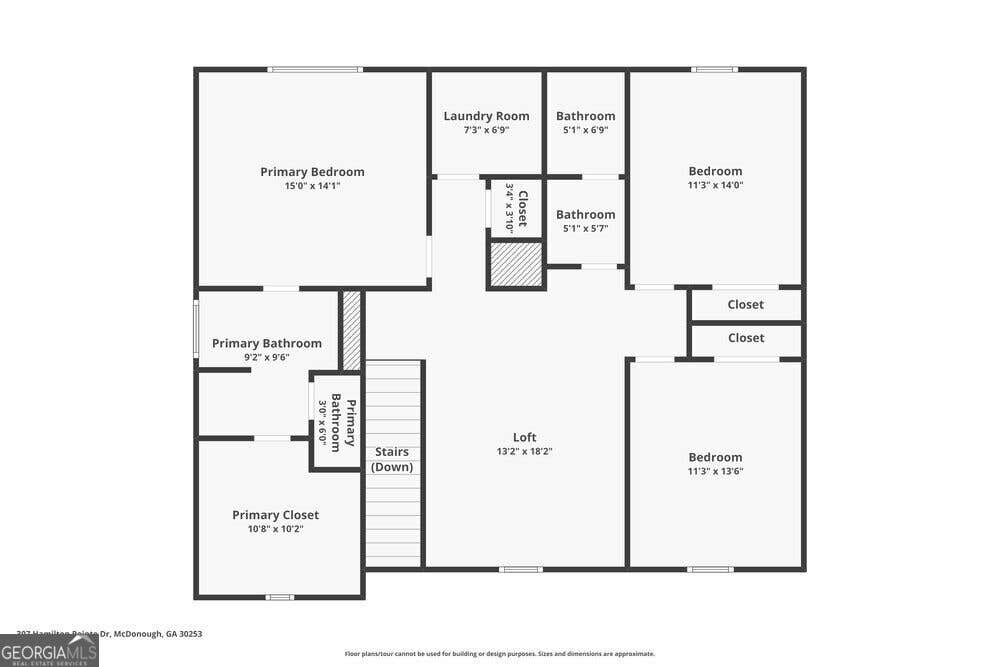 Photo of 307 Hamilton Pointe Drive, McDonough, GA 30253 (MLS # 10833430)