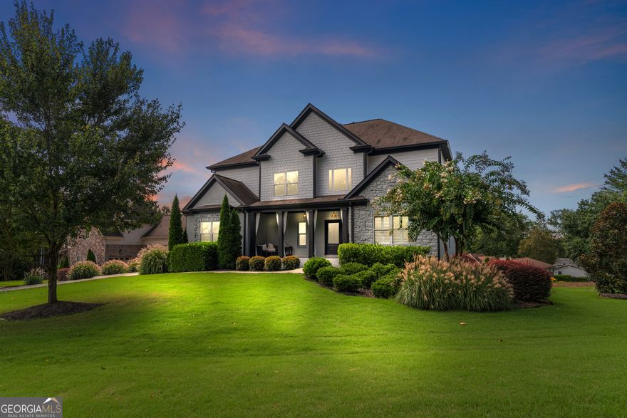 This stunning East Cobb home blends modern updates with everyday comfort, all in a quiet neighborhood with no HOA! From the moment you arrive, the brand new double front doors, professional landscaping, and fresh paint inside and out create a warm welcome. Step inside to a soaring two-story foyer, a fireside living room, and a beautifully remodeled kitchen that flows into the breakfast area. The main level also offers a guest suite, half bath, and walk-out deck for seamless indoor-outdoor living. Upstairs, the oversized primary suite boasts custom his-and-hers closets and a fully remodeled spa bath, while three additional bedrooms, two full baths, a flex room, and laundry room add convenience. The 1,640 sq. ft. unfinished basement offers endless possibilities for expansion, and the garage is ready for the future with a 220V Level 2 EV charger outlet. Set on nearly half an acre, this move-in ready home combines space, style, and thoughtful upgrades in one incredible package.