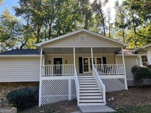 Prime Alpharetta location, top-rated schools such as Alpharetta Elementary, Northwestern Middle, and Milton High, and close to downtown Alpharetta and its fine dining and shopping opportunities. Established and Inviting community with an optional pool membership but with no HOA. This home has 4 Bedrooms 2 Full Baths and 1 half bath. Kitchen has white cabinets, beautiful stone countertops and stainless appliances. There is a large family room with a fireplace and 3 bedrooms on the main level, including the Primary on Main! The flex space in the daylight basement with its own half bath and private exit, can be used as a 4th bedroom, play room or office. New paint inside and out, updated kitchen. There is a large unfinished room for storage or workshop in the basement. Enjoy the views of the large park like back yard from your screened in porch