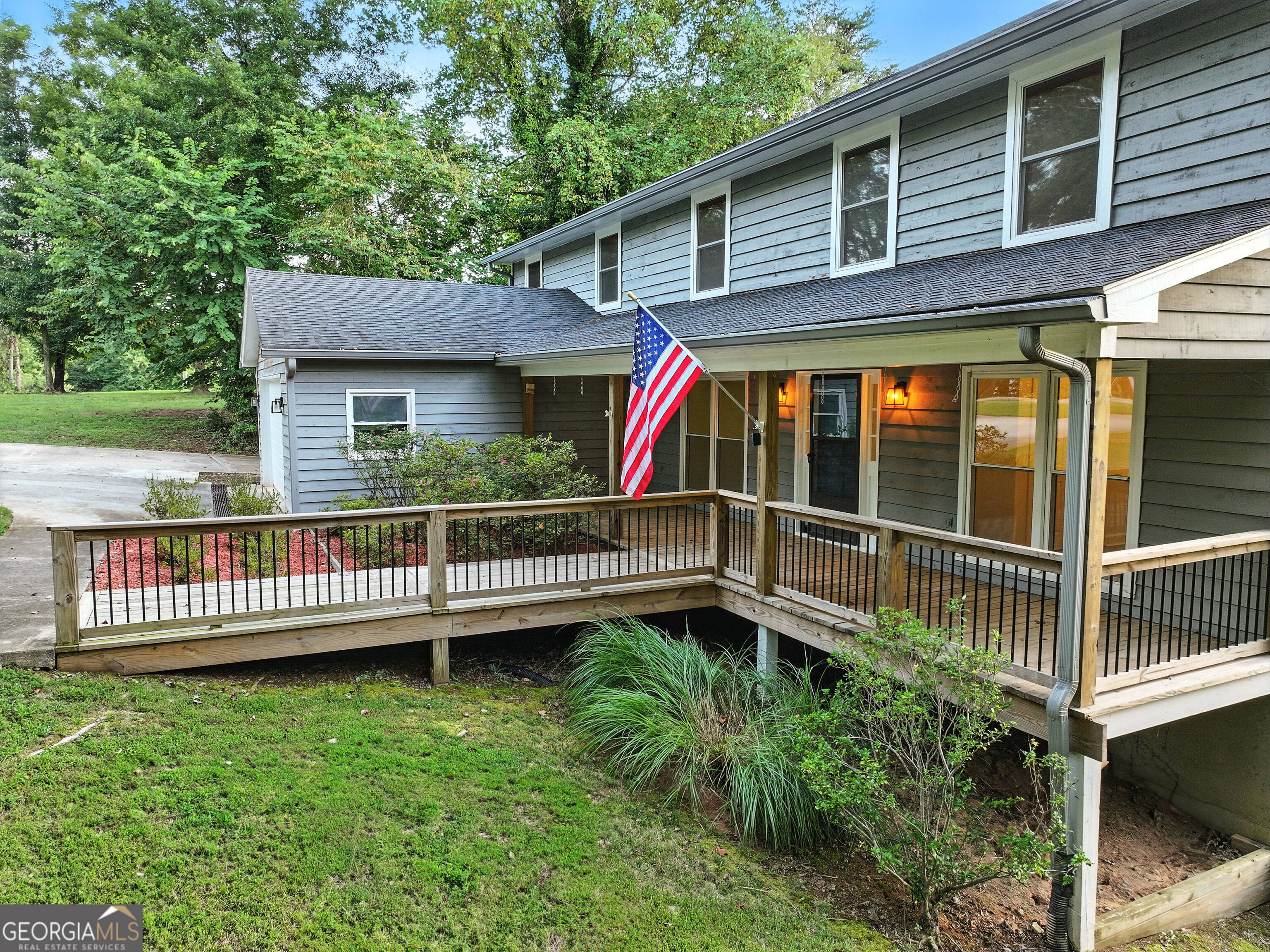 Step into luxury with this completely remodeled 5-bedroom, 3 full bath, 2 half bath home, perfectly designed for modern living and entertaining. The main level boasts a bright family room, elegant formal dining room, and a newly renovated chef's kitchen with stainless steel appliances and premium finishes. Enjoy movie nights in the full theater or relax in the spacious owner's suite with a stunning en-suite bath and access to the full-size screened deck overlooking the backyard. Upstairs features four generously sized bedrooms and two full baths, including a second en-suite, with flex room offering plenty of space for family or guests. The newly finished basement provides a half bath and flexible space to create a game room, home gym, or office-whatever suits your lifestyle.