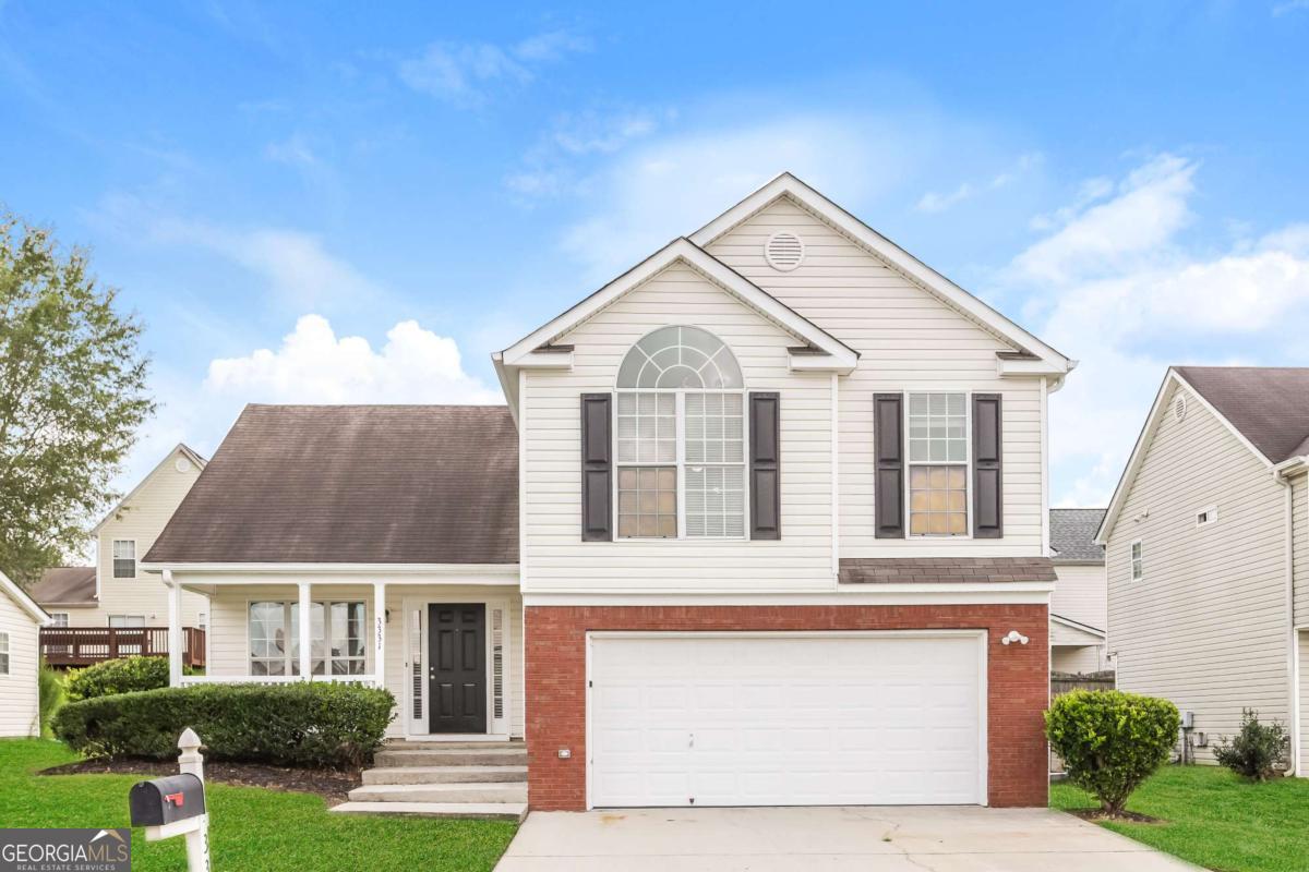 Three Bedroom, Three Bathroom Split-Level home located in Waggoner Place Community in the Morrow High School District. Entering the home, you will find the Family Room to the right, Living Room to the Left and Dining Room straight ahead. Kitchen features White cabinets, Granite countertops and Black appliances. Primary Suite is located on the Upper Level with Primary Bath that includes double vanity, soaking tub and separate shower. Two Secondary Bedrooms and Two Secondary Bathroom. Laundry Room is located on the Upper Floor. Two Car Garage. Sloped Backyard.