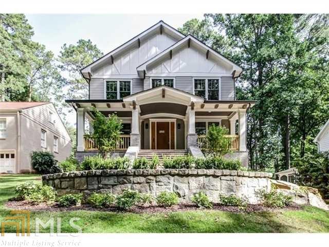 Quality New Construction by Sought After John Willis Custom Homes, known for delivering Exceptional Value to their homeowners, with open light-filled, easy living floor plan; gracious front porch, entry foyer, study and dining room; kitchen, family & breakfast rooms flow through sparkling glass doors to outdoor deck and fireplace; upstairs luxurious master suite plus 2nd bedroom suite and 3rd & 4th bedrooms with jack/jill bath; Basement/terrace level includes fifth bedroom and full bath plus bonus space and attached garage; prime location across from Johnson Nature Park