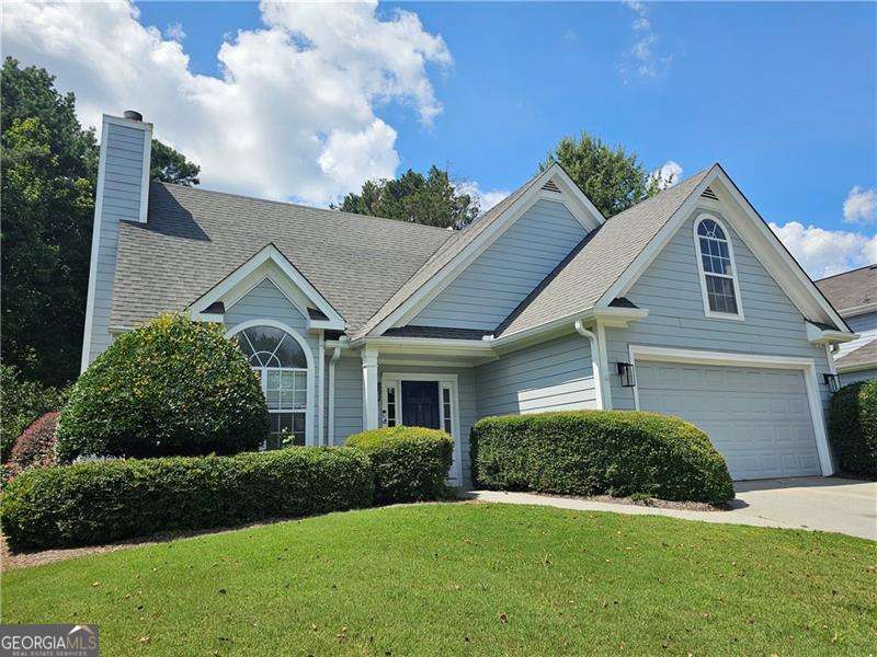 Enjoy living in this beautiful home nestled on a nice size lot in a sought after school district located in a Swim/Tennis community with a gorgeous private lake. The home features brand new paint, new flooring, new appliances, close to schools, close to shopping, two car garage, sun room, large size master on main level, nice size kitchen, spacious loft on second floor, two story family room with a fireplace, additional attic storage, walk in closet, large size secondary bedrooms, lots of sunlight and a very nice size flat backyard. Priced to sell and Won't last long!