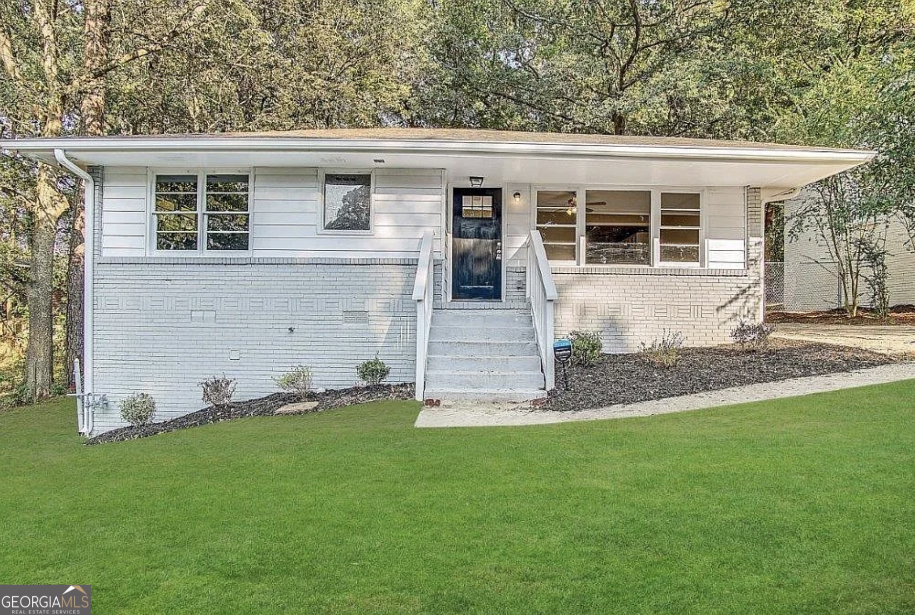 A beautifully renovated 3-bedroom, 2-bathroom ranch home. This home features stylish updates including stainless steel kitchen appliances, granite countertops, and updated flooring throughout. Situated on a large level lot. Conveniently located near shopping, dining, and more! Do not miss this great opportunity!
