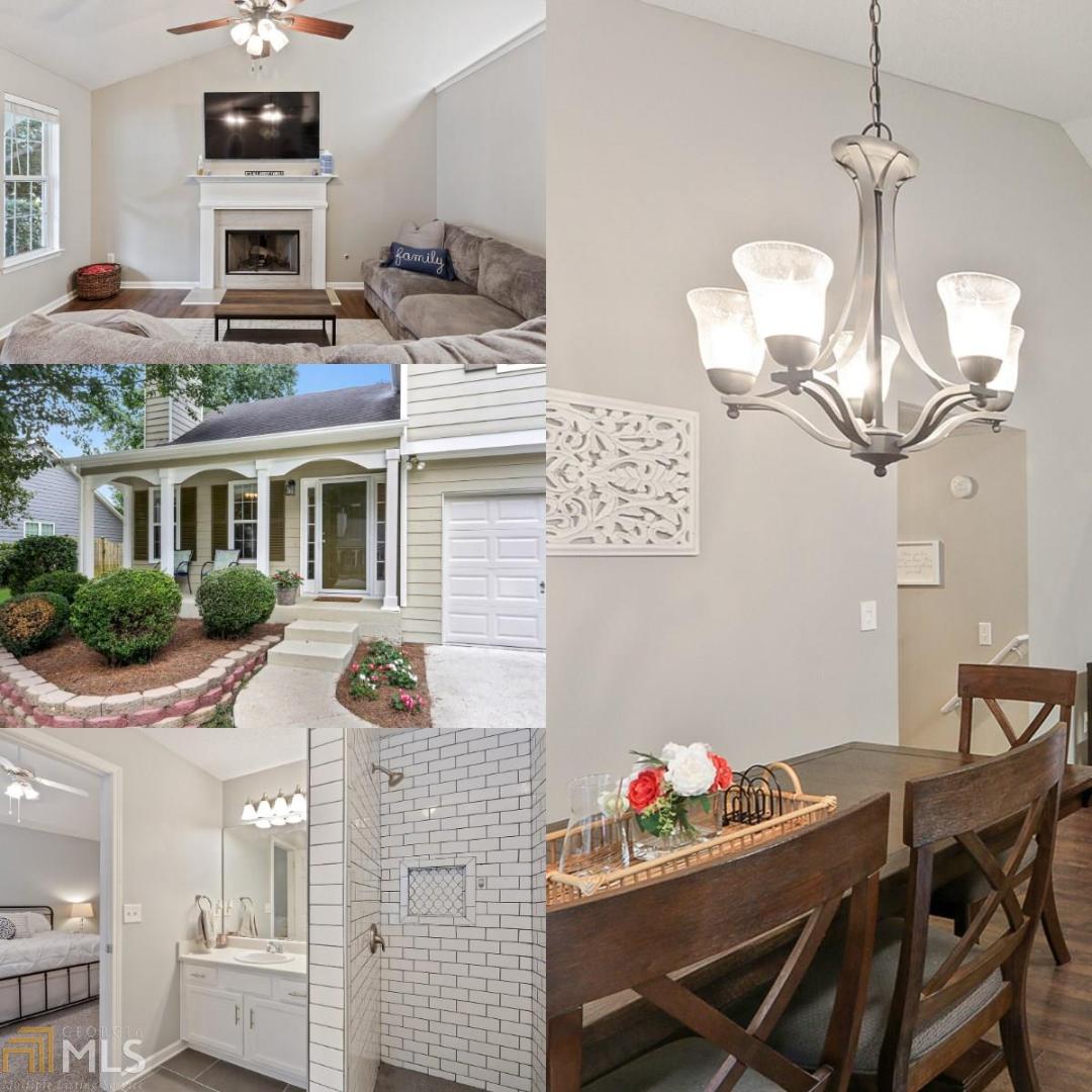 Welcome Home! Quick, easy access to 75. Convenient to shopping, dining, parks, Lake Allatoona. Incredible split-level with charming front porch. lovely open layout with new neutral paint. The kitchen has all the right ingredients. Spacious family room with fireplace. Master suite features vaulted ceiling, large walk-in closet and relaxing spa bath. Downstairs bonus room has half bath. Fenced backyard paradise. Swim and tennis community. It's All Here. Come today!