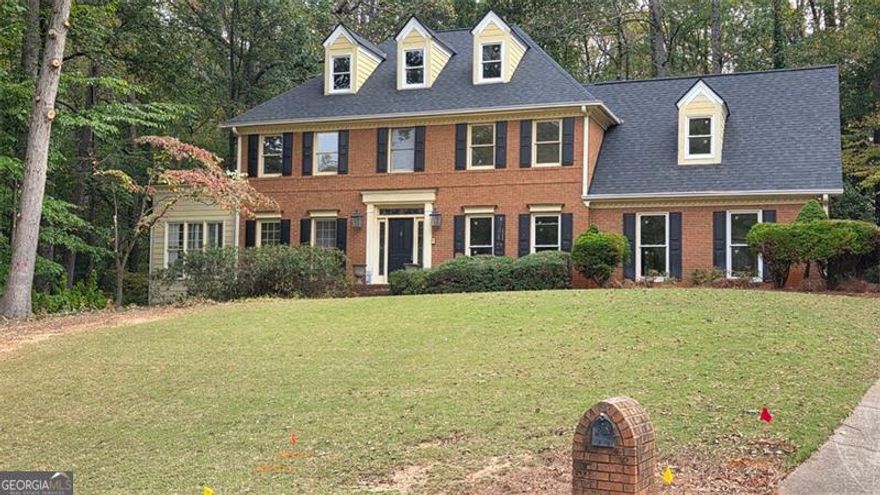 Welcome to 865 Ferncroft Ct, nestled in the prestigious Brookfield Country Club community of Roswell. This home is back on the market after substantial exterior improvements including new siding, new or rebuilt windows, and several other repairs have been made. This property also comes with a newer roof. This is more than a home-it's an opportunity to create the lifestyle you've always imagined in one of North Fulton's most sought-after neighborhoods.  You must see in person to imagine the endless possibilities! Set on over an acre of beautifully wooded land, this property offers privacy, space, and a connection to nature that's hard to find. A peaceful creek winds through the back yard, creating a serene backdrop for morning coffee, weekend gatherings, or quiet moments of reflection.  Inside, you'll find generous living spaces, solid construction, and endless potential.  It stands as a blank canvas-ready for your imagination. Envision designing your dream kitchen, transforming the living areas, and crafting a home that perfectly fits your lifestyle. Outside, enjoy the tree-lined streets and resort-style amenities that make Brookfield Country Club so special. Golf, tennis, swim, and social events are just moments away, with Roswell's top rated schools, shops, and restaurants conveniently nearby.  Don't miss this chance to reimagine a classic home on one of Brookfield's most desirable lots. With its natural beauty, ideal location, and endless possibilities, 865 Ferncroft Ct is where your next chapter begins.  Purchase as is and update interior with your own design ideas and personal touch.  Or secure the services of the  seasoned design/builder to complete your project as per your specifications!