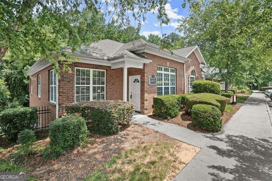 Perfect opportunity to be centrally located in the Roswell, Alpharetta, Milton and Johns Creek corridor!   2200+ SF Retail/Office Available Now. Two story office building. Each floor has its own ground entrance. Less than two miles from interstate 400 exit 10(Old Milton Parkway). Well suited for IT/medical/law/professional office. Two large offices w/6 private offices, huge conference room, 2 restrooms and breakrooms, includes the furniture, and multiple parking spaces. All you need to do is move in!   Upscale quiet location with a wooded view in the back and sides, lovely patio in back, and close to amenities.  Features include:  24 Hour Access Central Heating Natural Light Air Conditioning  Reception Area, Conference Room, Kitchenette  6 Private Offices  2 Conference Rooms  Space is in Excellent Condition  Central Air Conditioning  Wi-Fi Connectivity  Drop Ceilings  Natural Light