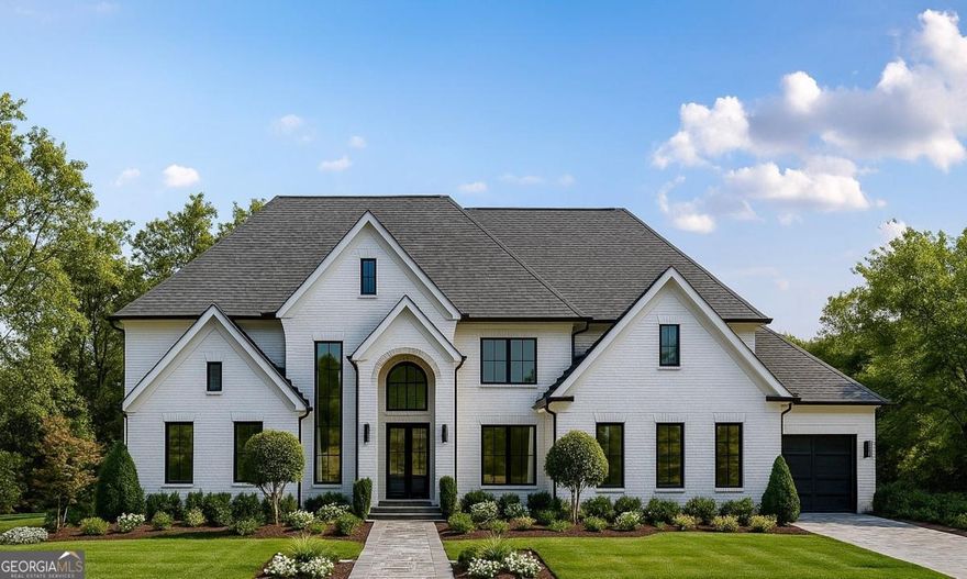 This "To Be Built" 5,000 SF luxury residence is situated on a premier .65 acre lot in the prestigious Manor Golf & Country Club. Thoughtfully designed and meticulously crafted, this 5-bedroom home includes a dedicated office, 5.5 bathrooms including a private pool bath and an unfinished daylight basement. Step outside to your private oasis-featuring a walkout backyard with an entertainers fireplace with room for a grill and kitchen, and a heated saltwater pool and spa perfect for entertaining year-round. The home also boasts a 4-car garage, laundry on both levels (including a private master suite laundry). Inside, you'll find high-end finishes throughout this open concept main floor, including a butler's kitchen, walk-in pantry, and designated elevator shaft (elevator installation optional). The expansive 3,000 SF unfinished terrace level basement offers endless customization opportunities and can be finished for an additional cost. Located within The Manor Golf & Country Club, residents enjoy access to a Tom Watson-designed championship golf course, a world-class athletic and tennis center, indoor and outdoor pools, a clubhouse with fine and casual dining, and an active social calendar. This gated community offers luxury living with resort-style amenities and 24/7 security. A rare opportunity to have one of the last custom built homes in the Manor. Call today for a private tour and more information about the available plans. Home can be customized and selections made!