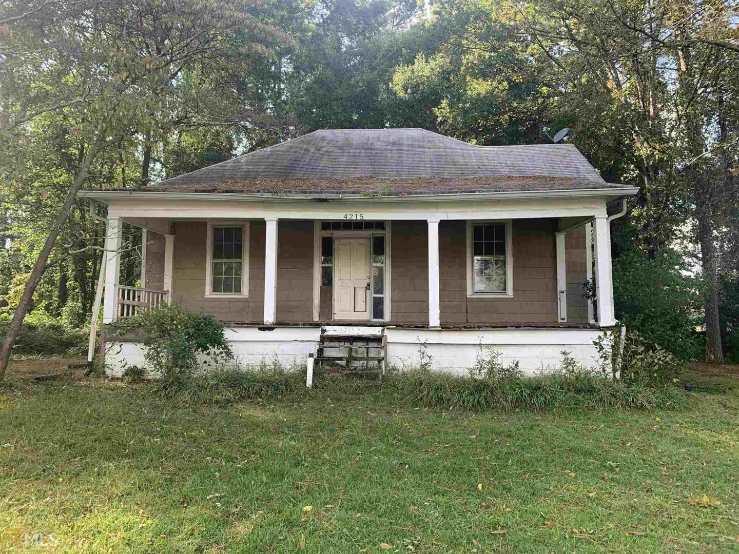 Calling all builders and investors! This home has a great structure just itching for a makeover! House has a large unfinished basement and sits on .5+ acre lot as well. It's conveniently located next to many restaurants, Hartsfield Jackson Airport, and interstates - being only minutes away from downtown. Don't miss out on a great opportunity to make a large return on this deal. Sold As is.