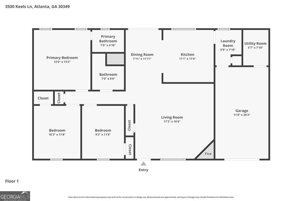 Photo of 3500 Keels Lane, College Park, GA 30349 (MLS # 10795996)