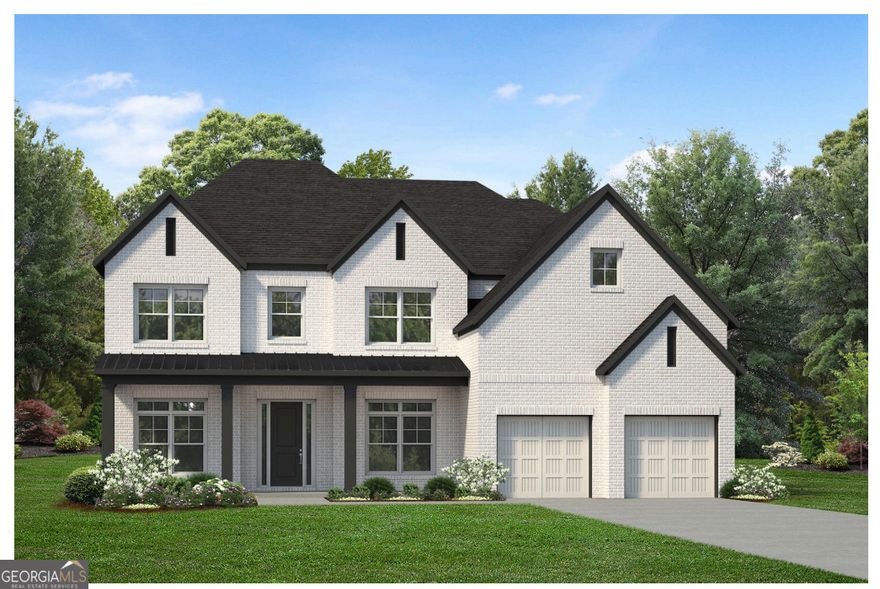 The Rousseau Floor Plan - International Elevation    Luxury Living in One of Toll Brothers' Best-Selling Atlanta Communities    Step into the Rousseau, a beautifully designed floor plan that perfectly blends elegance, functionality, and comfort. This thoughtfully crafted home features:     Highlights Include:    Formal Dining Room - With views of the soaring 2-story great room    Designer Kitchen - Features a modern island, ample cabinetry, and a walk-in pantry    Spacious Primary Suite - Your private retreat with a luxurious bath    3 Secondary Bedrooms - Each with its own private bath, offering privacy and convenience for family and guests     Set in one of Toll Brothers' best-selling neighborhoods in the Atlanta Division, known for its unbeatable location, upscale finishes, and resort-style amenities.     Hurry - Only 3 Homes Remaining!    This incredible opportunity won't last long.     Contact us today to schedule your tour and learn more about available homes in this prestigious community.