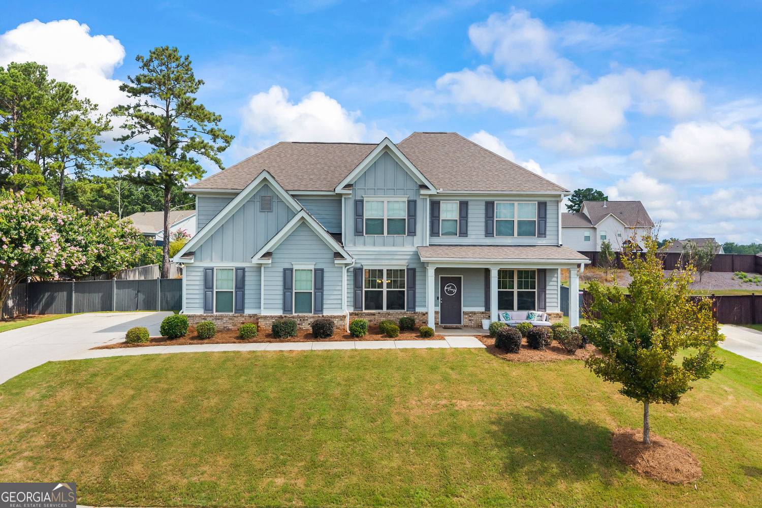 If you've been searching for a home that combines charm, comfort, and plenty of room to grow-this Highland Creek craftsman is it. Upstairs, the oversized owner's suite creates a true retreat, complete with plenty of space to relax and unwind.Three additional bedrooms and a large media room make the second floor perfect for family living, guests, or entertaining. On the main level, you'll find a dedicated office with custom built-in shelves. Located in Monroe's sought-after Highland Creek community, residents enjoy neighborhood amenities including a clubhouse for private events, a swimming pool, and tennis courts. This home offers the perfect balance of everyday comfort and lifestyle convenience.