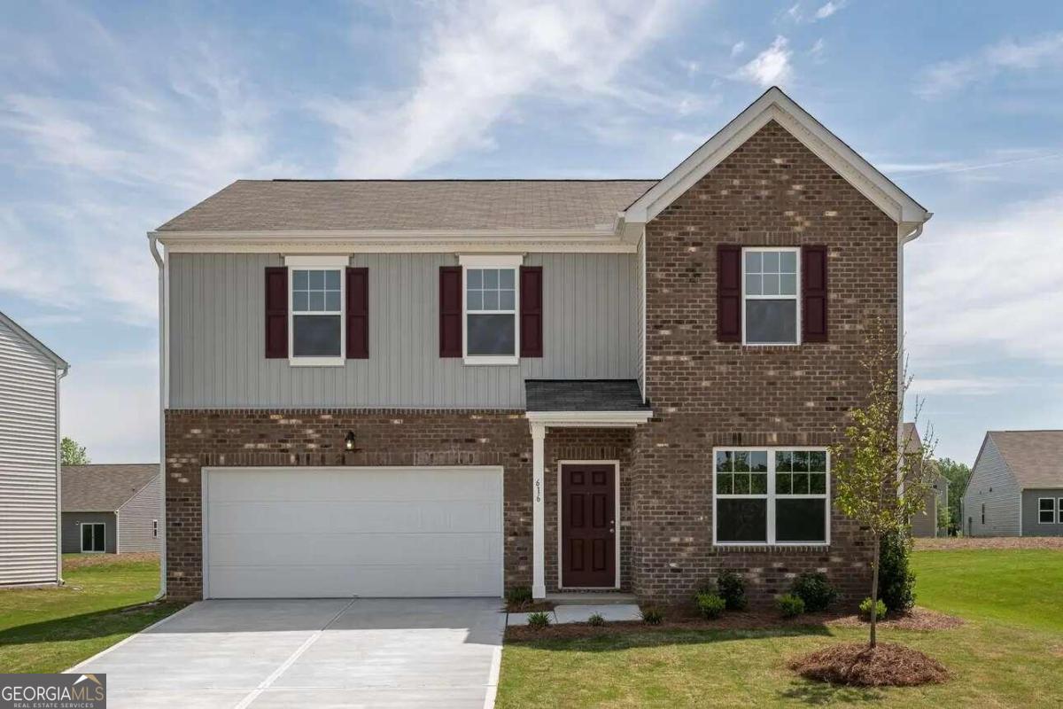 New Homes boast the latest styling of beautiful finishes SOLSTICE Plan with 4 Bedrooms, 2.5 baths, 2,406 Sq Ft two story home with an unfinished BASEMENT featuring GRANITE countertops, STAINLESS STEEL Appliances, white cabinets, gorgeous, expansive kitchen island, large pantry walk-in closets, laundry room, and more. Our homes include over $20,000 of upgrades such as stainless appliances in the kitchen (microwave, dishwasher, oven/stove, & garbage disposal), a sodded front and back yard, floating luxury vinyl plank flooring throughout a lot of the home, and Energy Efficient Design. Our amenities include a pool, tot lot, cabana, as well as double sided sidewalks with streetlights. We are located just 0.6 miles away from Dacula High School. Great Gwinnett County Schools nearby, minutes from SR316, multiple parks, restaurants, and shopping. Hours 10:00 AM to 6:00 PM every day but Sunday, 11:00 AM to 6:00 PM on Sunday Only $5,000 earnest money deposit required, use our lender and we pay up to $10,000 and buy your rate down to 4.99% on VA or FHA loans for August closings.
