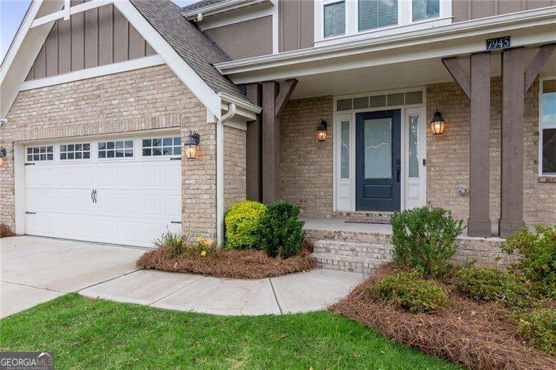 Located in North Forsyth County, a 2021 home in a cul-de-sac, a fenced backyard, and a finished basement! This home has 5 bedrooms and 5 1/2 bathrooms with a finished basement! The primary suite and 2 additional guest rooms have their own private en suite, providing plenty of space and privacy for a family or grandparents! Upgraded cabinetry and accent tile in the open kitchen! Also, the kitchen has upgraded GE Profile appliances, especially the GE Cafe' Quad Door refrigerator! A mudroom right off of the garage provides tons of storage space! The bright, sun-filled family room has oversized picture windows, giving you an amazing, private view of the naturally preserved area in the neighborhood. In the garage is a NEMA 14-50 outlet for your electric vehicle! A fenced-in backyard makes a great space for the kids and pets!