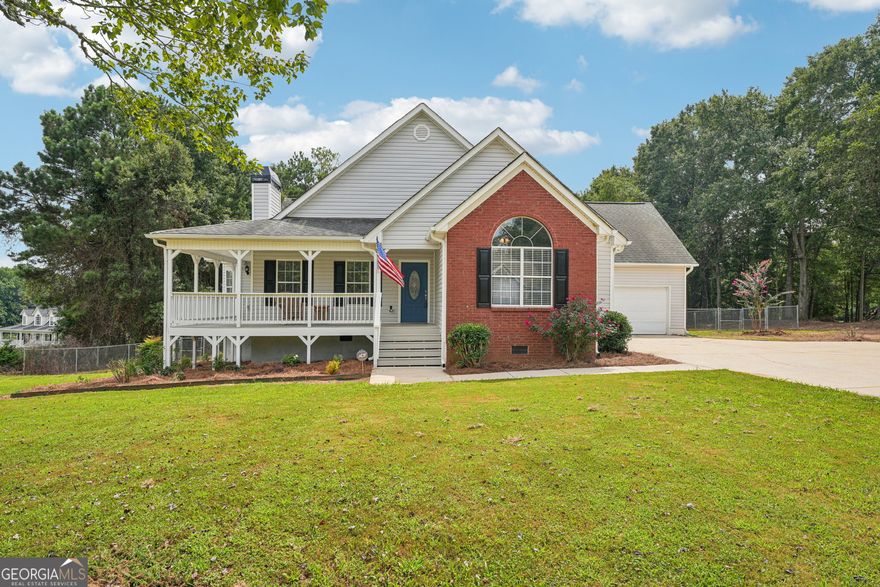 WOW, this one is better than new!! Gorgeous, fully renovated home offering 4 bedrooms and 3 full bathrooms.  Main level features an open concept with a large great room and a fireplace, formal dining room with room for the whole family, open and spacious kitchen with a large pantry, new cabinets, new island, new appliances, new granite counters,  and new tile backsplash.  Secondary bedrooms are oversized with plenty of closet space and natural light. Owner's suite has a large walk in closet and the ensuite bath has an amazing tiled shower and double vanity.  The 4th bedroom located upstairs has a full private bath and walk in closet.  It also has an HVAC zone system so you can control what is heated and cooled.  Spend endless hours on the front porch or follow it around to the new, large deck for many hours of outside entertaining.  Back yard is fully fenced so your children and pets can play for hours.