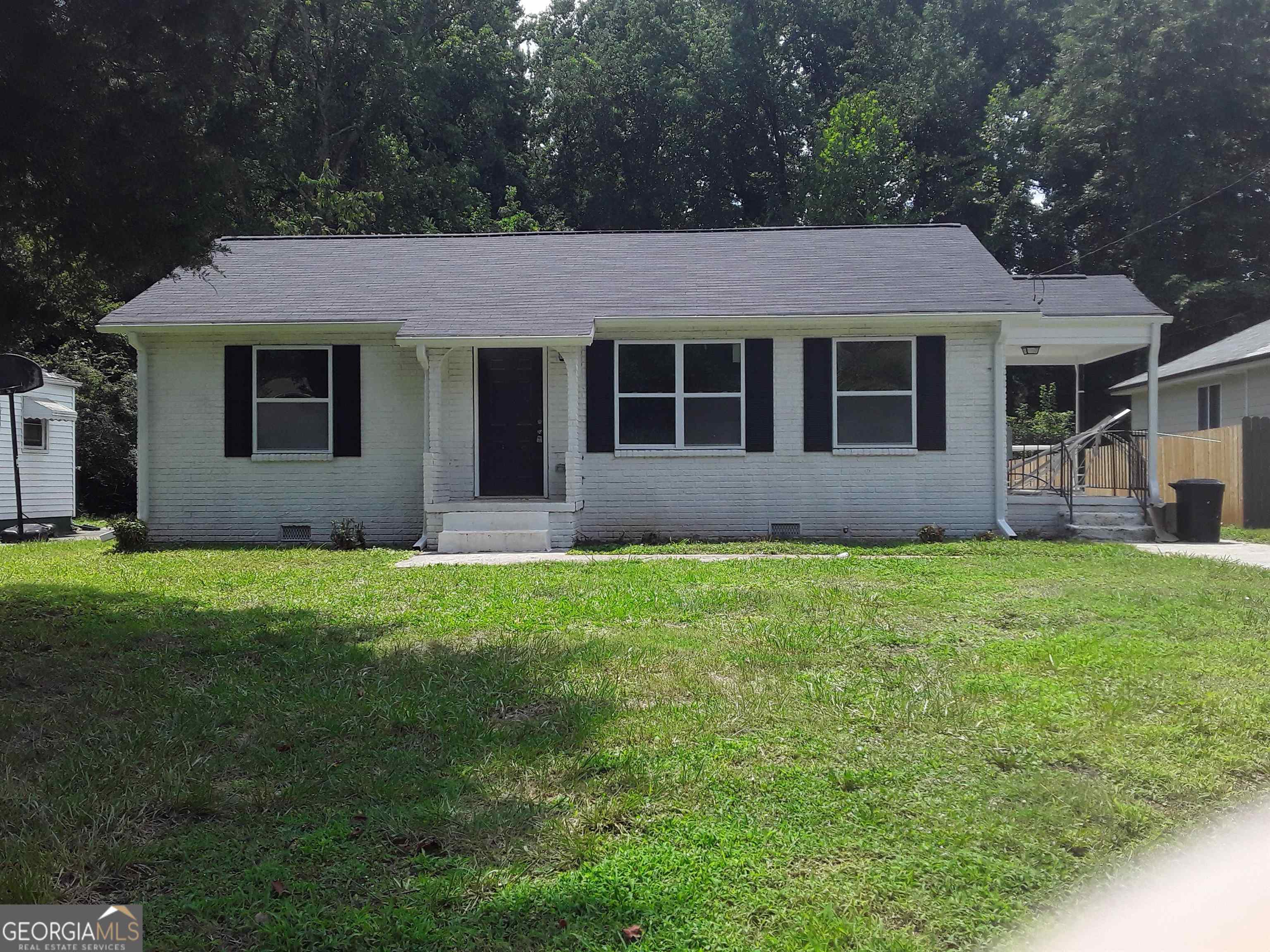 Must see renovated 3BR/1BA Brick Ranch! This home is currently tenant-occupied, please do not disturb. Updates include a brand new kitchen featuring granite countertops, shaker cabinets, stainless steel appliances (including refridgerator, range, microwave & dishwasher), and newer LVP flooring. The property also boasts newer fixtures and roof. Conveniently located just minutes from Browns Mill Golf Course, Lakewood Amphitheatre, Starlight Drive-In, Hartsfield-Jackson Airport, and Downtown plus all the shops and restaurants found on Moreland Ave! Interior photos were taken prior to the tenant's move-in.