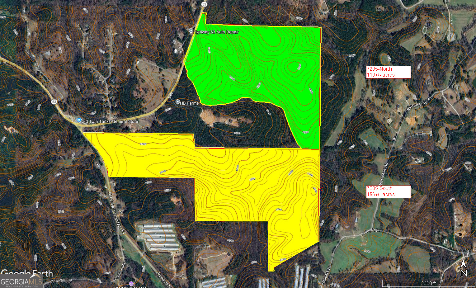 0 Henderson Mountain RD 7205- SOUTH