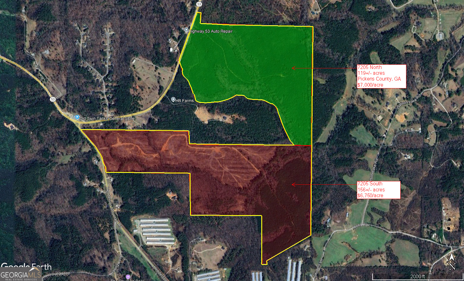 0 Henderson Mountain RD 7205- SOUTH