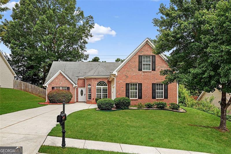 Situated in one of the community's most desirable neighborhoods, this impeccably maintained 4-bedroom, 2-bath home offers an ideal combination of timeless design and modern updates. A welcoming foyer introduces the formal dining room, accented by elegant columns, creating a refined setting for both intimate dinners and formal entertaining. The adjoining living room impresses with soaring ceilings, a stately fireplace, and expansive windows that frame views of the private, fenced backyard. The kitchen has been tastefully updated with freshly painted cabinetry, brand-new countertops, and stainless steel appliances offering both functionality and style. The oversized primary suite features a bay-window sitting area and a spa-inspired en-suite bath with updated tile, dual vanities, and a walk-in shower. Upstairs, a spacious bonus room provides exceptional flexibility for use as an office, media room, or guest retreat. Recent improvements, including a new HVAC system, fresh interior paint, recently updated kitchen and new carpet, enhancing the home's comfort and appeal. The large backyard offers abundant space for outdoor living and entertaining, while community amenities-such as a pool and tennis courts-further elevate the lifestyle. This is a rare opportunity to own a thoughtfully upgraded ranch home in a premier location, where every detail has been designed to enhance both daily living and long-term value.