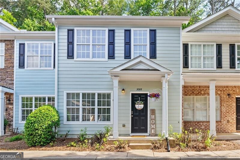 Don't walk, run! Buyer terminated at no fault of the seller AND only 2 days on the market. I am sure you missed it! You will not want to miss it this time. Schedule your showing today. Location is at your fingertips. This 2 bedroom, 2 1/2 bathroom updated townhome is just minutes away from Downtown Alpharetta, Avalon, Crabapple, Wills Park and GA400. Tucked inside a serene, gated community, this beauty offers more than just a place to live-it's your personal sanctuary. You can save money and be close to everything all of Metro Atlanta is talking about. Your family will thank you, your dog will thank you and so will your BFF. Step inside to discover a bright open floor plan that instantly feels like home and flows seamlessly into a dedicated dining space. The kitchen with modern cabinets, a pantry and LVP throughout overlooks a huge living room that flows right over into your very own private courtyard back deck. Slide open the back doors and find your own private escape: a private fenced deck ideal for sipping your morning coffee, soaking up the sun, or letting the dogs out while you are still in your PJ's. It's open, it's peaceful, and it's all yours. Low-maintenance living. This townhome offers everything a Condominium offers with the look and privacy of a townhome. The HOA covers water, trash, exterior maintenance, lawn, roof, and termite protection-you can spend more time doing what you love and less time on upkeep. All while feeling safe and secure with a gate at the front entrance. Have you had trouble securing insurance for condominiums in the past? No need to worry-this association is fully insured and meets the requirements for loan qualification. All of this for under $400k. This is a dream. Offered at $364,999, this isn't just a townhome-it's a lifestyle. A fresh chapter in a vibrant community, surrounded by everything Alpharetta has to offer. You do not want to miss this showstopper townhome with all Alpharetta has to offer. Schedule your showing today before its gone. .