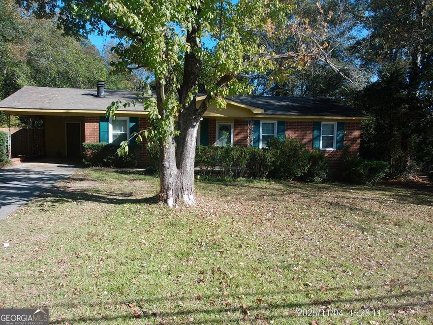 Exceptional opportunity to own 4712 Brookhaven, a well-maintained brick ranch home on almost 1/2-acre lot located just off of Presidential Parkway in "booming" Southwest Macon. Walking distance to restaurants, shops and bicycle distance to everything. Originally constructed as a 3-bedroom home, now features 2 bedrooms, 2 full baths, including a primary suite. Home values in this section of the Presidential Parkway Corridor have increased by greater than 10% year-over-year from 2024 to 2025 and that trend is expected to continue based on the early success of the Atrium Health Amphitheater. Close proximity to I-475 enables travel North to Forsyth in approximately 20 minutes or South to Robins Air Force Base in approximately 30 minutes.