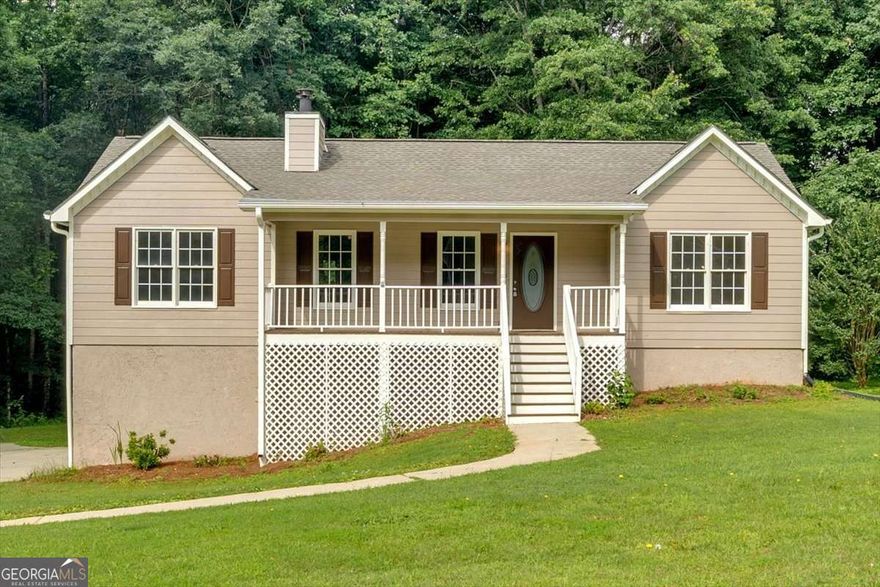 Welcome home!! Located in an established neighborhood on a rare 1-acre lot, this beautifully updated  home combines the comfort of community with the privacy of a spacious yard. Every inch of this 3-  bedroom, 2-bath home has been thoughtfully renovated, making it truly move-in ready.  Step inside to discover all-new flooring, fresh interior paint, and plush new carpet in the bedrooms.  The kitchen has been fully modernized with new cabinets, sleek countertops, and stainless steel  appliances, offering both style and functionality. Both bathrooms have been completely remodeled,  and even the fireplace got a refresh, adding to the home's curb appeal and charm.  The partial half-basement provides flexible space for a home office, playroom, gym, or additional  storage.  Whether you're enjoying coffee on the front porch or back porch, hosting friends in the spacious living  room, or planning big backyard projects, this home has the upgrades, space, and style to make it all  possible.  Schedule your showing today and see why "The Remodel Rocket" is ready for launch - and ready to  welcome you home.