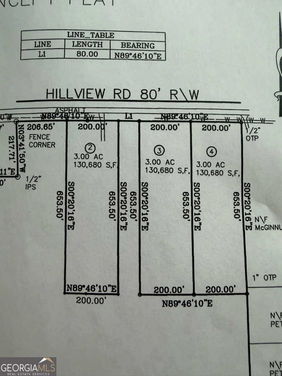 600 Hillview Road Unit TRACT 3