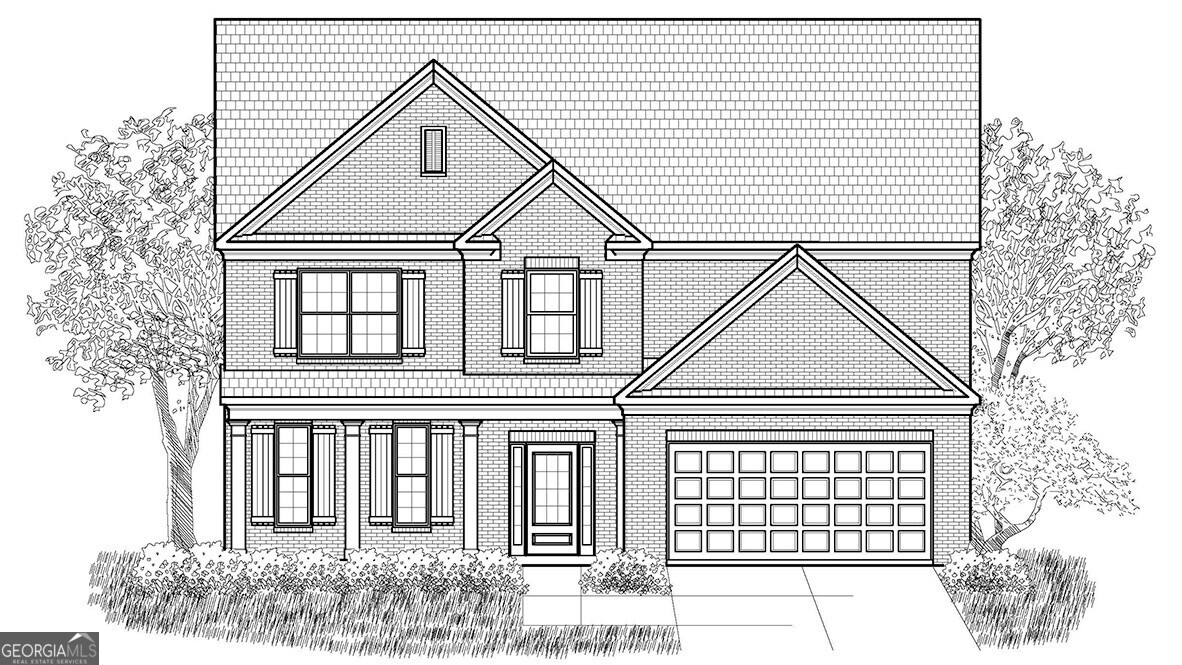 Welcome home to the popular Cumming, GA community, Briarwood, that is home to 3820 Near Star Lane! The Lynnbrook plan offers 4 bedrooms and 3 bathrooms in 3,073 square feet, along with a 2-car side entry garage with a tandem 3rd car garage and 4 sides brick. Walk into this home and see beautiful, coffered ceilings in the dining room. The kitchen boasts beautiful 42'cabinets, upgraded tile backsplash, chimney stack canopy vent hood, and quartz countertop with a separate drop-in gas cooktop, under cabinet lighting, and pendant lights over island. A butler's pantry sits off the kitchen. The open concept design allows room to entertain in the spacious family room with a fireplace. The main level features a guest bedroom with full bathroom with 5' shower. As you make your way upstairs, you find the 2 additional bedrooms and bathroom, along with the primary suite. The oversized primary suite comes with a large closet. Secondary bedrooms include walk-in closets and upgraded tile in the bathrooms. The exterior features of this home include architectural roof shingles and a covered back deck. Let our agents at Briarwood help you make 3820 Near Star Lane your future home and get your tour scheduled today!