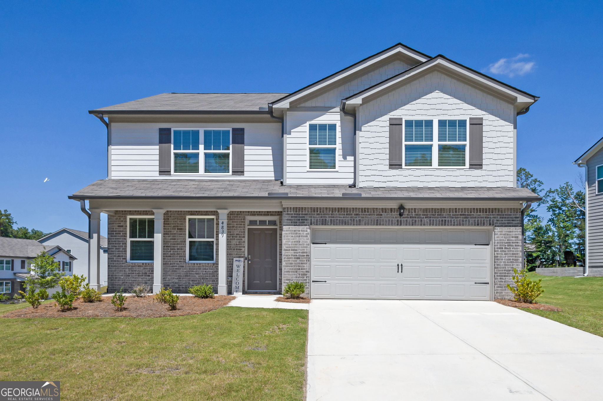 Welcome to your dream home in beautiful Lithia Springs! This spacious 4-bedroom, 2.5-bath single-family home combines comfort, style, and functionality in a quiet, well-established neighborhood. Featuring an open-concept layout with a bright and airy living room, a formal dining area, and a modern kitchen with stainless steel appliances and granite countertops-this home is perfect for both entertaining and everyday living. Upstairs, enjoy a large owner's suite with a walk-in closet and a spa-like ensuite bathroom with double vanities, a soaking tub, and a separate shower. Three additional bedrooms provide ample space for family, guests, or a home office. Outside, the private backyard offers endless possibilities for gatherings, gardening, or play. Conveniently located near Sweetwater Creek State Park, I-20, and shopping and dining options, this home offers the perfect balance of suburban peace and city access. Don't miss the opportunity to own this move-in-ready gem!