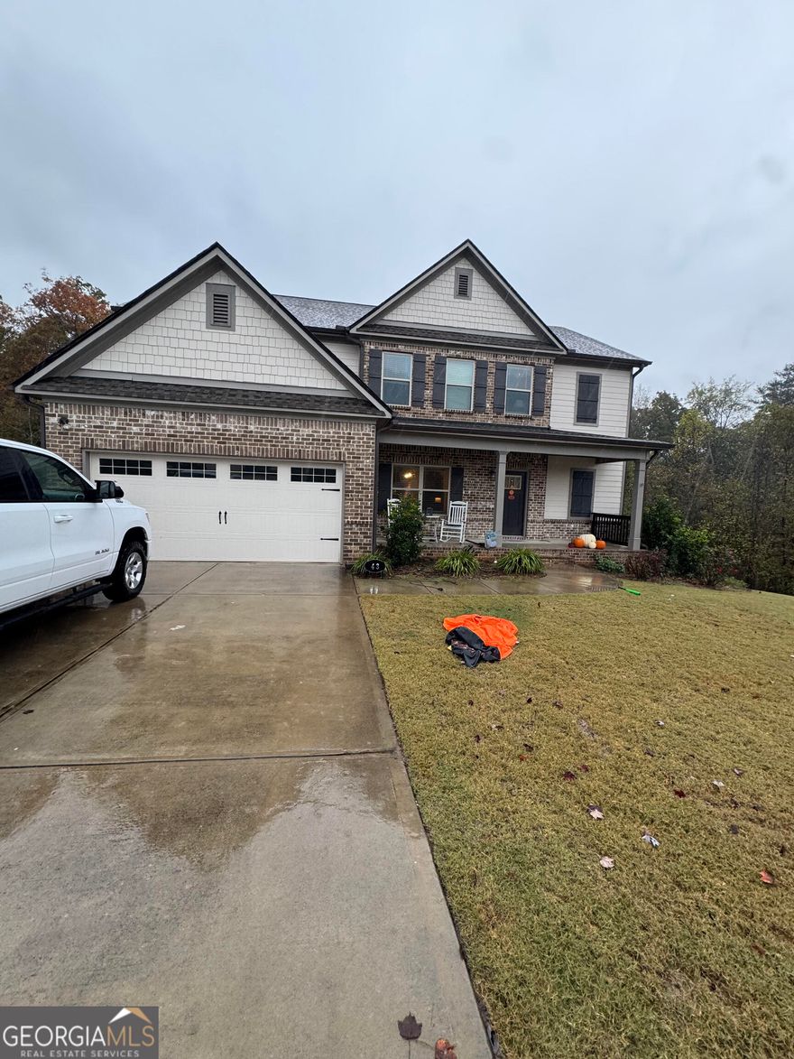 Welcome to Belmont! Step into this beautifully crafted gated community built by Reliant - a place where neighbors become friends, holidays are celebrated together, and kids can play freely and safely along the tree-lined sidewalks. Belmont truly captures that rare blend of comfort, community, and peace of mind.       43 Belmont Court invites you in with its thoughtful design and welcoming spaces. This lovely home offers 4 spacious bedrooms, 3 full bathrooms, and a large upstairs media room that can easily double as a home office, guest suite, or even a 5th bedroom - the possibilities are endless! On the main level, you'll find an inviting open-concept layout where the kitchen, dining, and living areas flow seamlessly together. From here, enjoy serene views of the wooded backyard - perfect for keeping an eye on the kids while you cook, or simply soaking in nature's beauty. A main-level bedroom with a full, accessible bath makes for an ideal guest suite or in-law retreat. Downstairs, the full unfinished basement is ready for your personal touch - whether you envision a home theater, gym, or game room, this space is waiting for your creativity.      Start your mornings with a cup of coffee on the private covered back deck, or unwind in the evening while watching your favorite team on game day. From the covered front porch, you can watch children play safely in the quiet cul-de-sac - a picture-perfect neighborhood moment. Every detail in this home has been carefully considered - from the foundation drainage system and brick + Hardie board exterior for long-term durability, to soft-close cabinetry, a gas cooktop with a beautiful hood vent, and an oversized island overlooking a sunny breakfast nook.      Don't miss your chance to make 43 Belmont Court your next home - where every corner is built with quality, and every day feels like home. Professional photos will be uploaded by Saturday, November 1st!