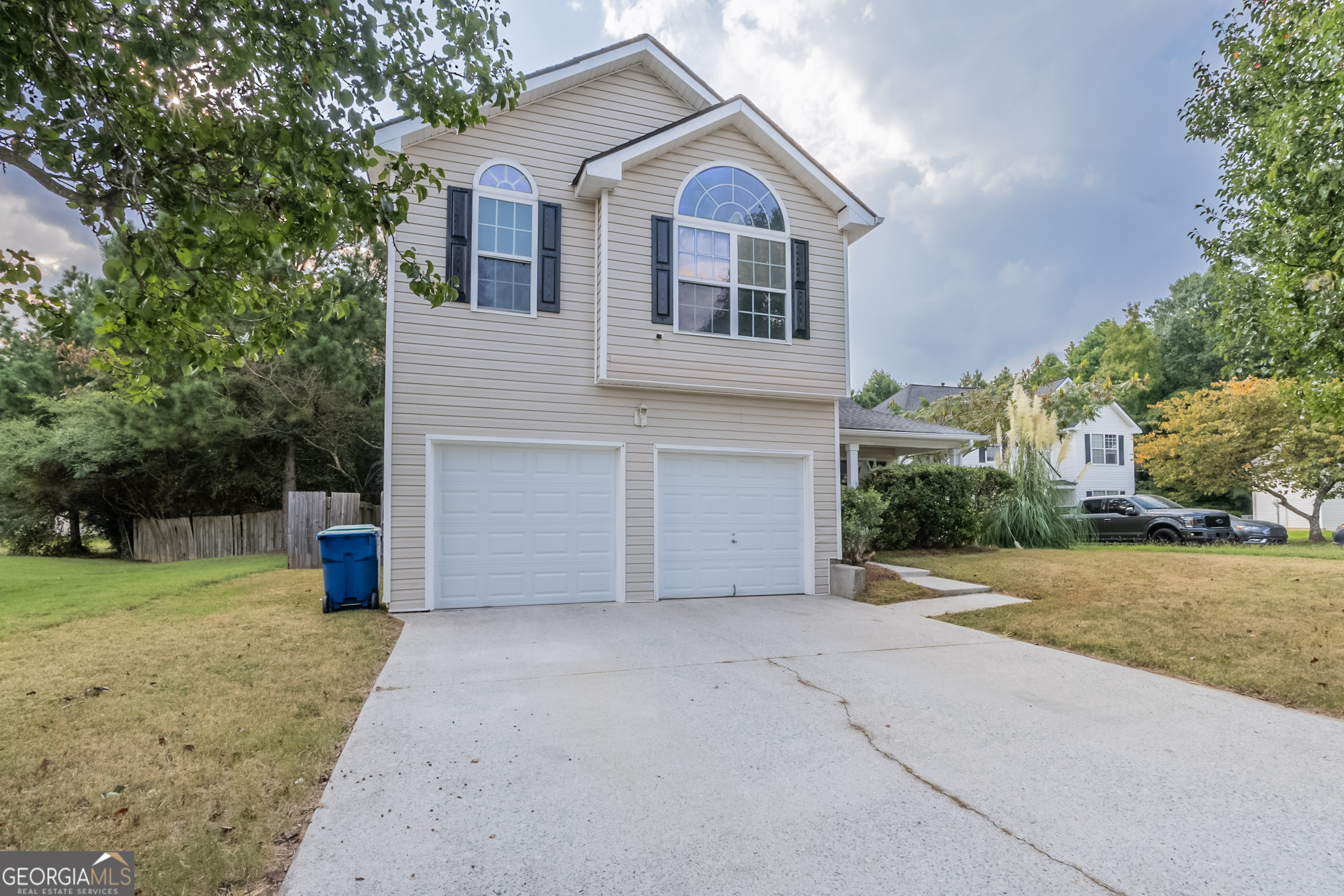 Nestled in a quiet cul-de-sac, this beautifully updated 3 bedroom, 2.5 bath home is truly move-in ready. Recent improvements include fresh exterior and interior paint, new LVP flooring, stylish light fixtures, new HVAC, and a new water heater. The kitchen is a standout, featuring refinished cabinets, quartz countertops, and a brand-new stainless steel appliance package (range, microwave, and dishwasher). Bathrooms have been refreshed with modern touches, and a new garage door adds to the home's curb appeal. This property combines comfort and value with thoughtful upgrades throughout. Conveniently located near shopping, dining, schools, and quick highway access, it's the perfect place to call home. Schedule your showing today