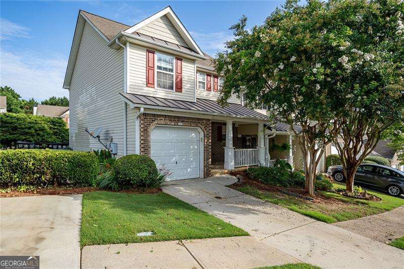Welcome to this beautifully maintained end-unit townhouse, ideally located just 3 miles from the heart of downtown Woodstock! Nestled in a quiet, well-kept community, this home offers the perfect blend of comfort, convenience, and amenities.Step inside to a bright and airy layout with abundant natural light. The spacious living areas flow seamlessly into a private back patio-ideal for morning coffee, entertaining, or simply unwinding outdoors. Being an end unit, enjoy extra privacy and added green space. Community perks include access to a sparkling swimming pool, and well-maintained tennis courts.Whether you're looking for an active lifestyle or peaceful retreat, this location offers the best of both worlds. Don't miss your chance to live just minutes from Main Street's dining, shopping, and entertainment, all while enjoying the tranquility of a quiet, amenity-rich neighborhood. Application details are 625 credit, 2.5x the rent for household income, no evictions. Security deposit is one month's rent.