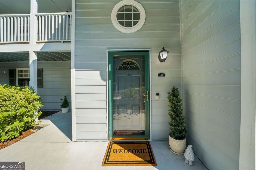 Location! Price! Condition! This property has it all! This home has a large, bright and open family room with hardwood flooring & a fireplace with gas logs. It opens up to a spacious dining area and kitchen with granite counter tops, stainless steel appliances and under counter lighting. Off the dining room is an awesome bonus room that could be used for office, gaming room, etc. The bath has been completed renovated with tile floors and shower. You'll notice the bedroom has two closets. Newer carpet on foyer stairs and bedroom. This community offers top-notch amenities, including a pool, fitness center, playground, grilling area, & easy access to extensive National Forest trails-all within walking distance of your front door. Easy drive to the local parks, restaurants, I-285 & I-75.