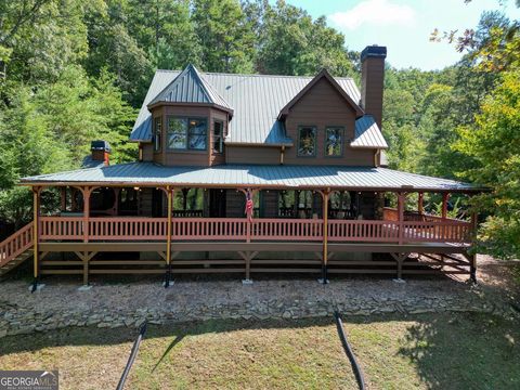 A home in Mineral Bluff