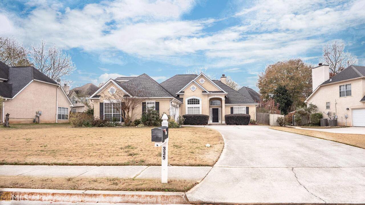 Introducing 335 Bald Eagle Way. Managed by EXCALIBUR HOMES. Beautiful 4 bedroom 3 FULL bath with FENCED BACKYARD. Features Hardwood flooring in main living area. Ideal Location off Eagles Landing Parkway. Close to Shopping, restaurants. Easy access to I-75, 285 and 675. **LAWN CARE INCLUDED** Prices and/or availability date may change without notice. Lease terms are 12 months. Application fee is $75 per adult 18 years of age or older. There is a one-time $200 Administrative fee due at move-in. Most homes are pet-friendly so bring your pet friends! Breed restrictions may apply. BEWARE: Excalibur Homes DOES NOT advertise on Craigslist nor Facebook. You will never be required to pay via a wire transfer, cash, or a peer to peer network (I.e. Venmo)! All payments will be made via the resident portal and/or certified funds brought into the local office. Please flag and report any fraudulent ads to an Excalibur leasing agent or representative. Excalibur Homes is the Agent for the Owner and does not own this property.