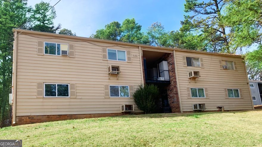 Spacious and affordable 2-bedrooms, 1-bathroom newly renovated apartment located in the desirable Wheeler High School district! Water and Trash services are included in the rent! This well-maintained upper floor unit features washer and dryer connections, approximately 812 sqft and a functional layout. The rear parking lot offers ample off street parking. Convenient East Cobb location with easy access to I-75, schools, and shopping. Ready for immediate move-in. Minimum requirements include ~ Minimum one year lease, No smoking/vaping, no pets, Proof of income required, Landlord reference required, Income must be 2.5 x rental amount, Rental insurance is required.